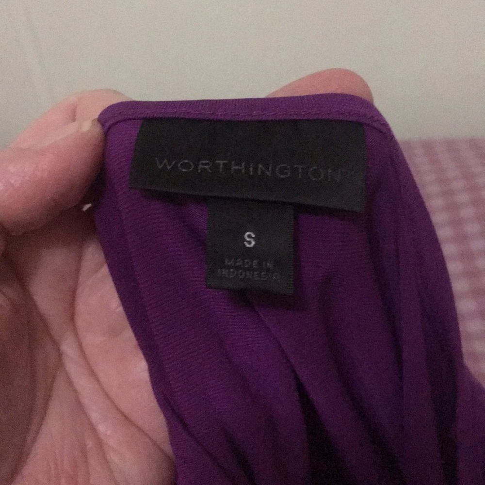 Crop sleeve shirt by Worthington - Picture 4 of 4